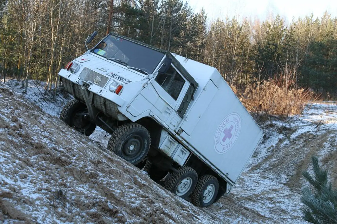 Козел, горный, австрийский: Steyr-Puch Pinzgauer
