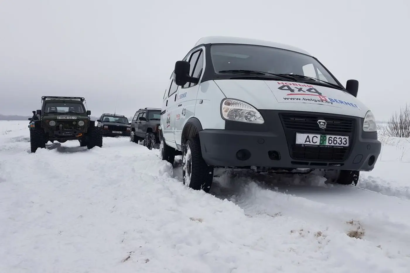 GAZ ist fantastisch: трофи-тест "Соболя 4WD"