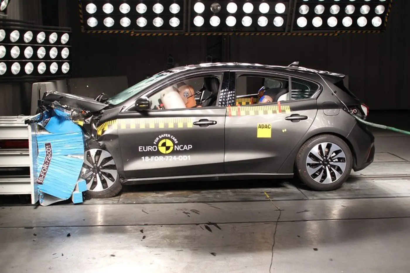 Эксперты EuroNCAP разбили новые Ford Focus и Volvo XC40