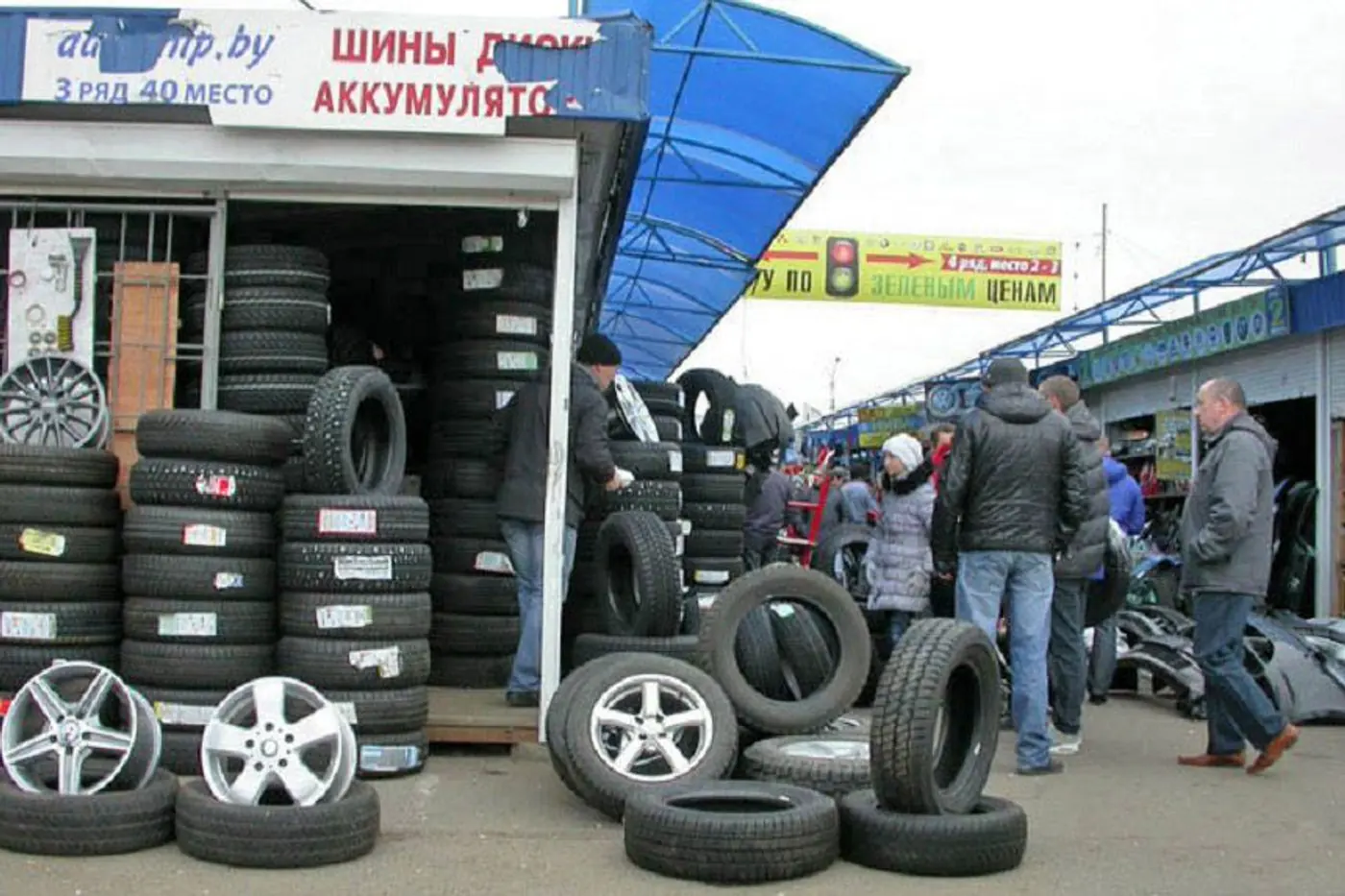 Чисто "визуальная видимость"? Или почему "вздулись" сразу четыре новых колеса