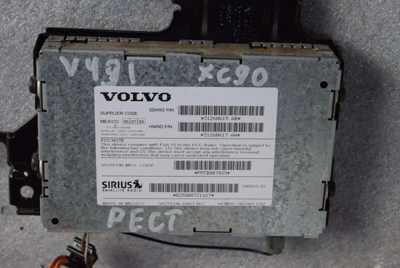 Блок радио к Volvo XC90 2009
