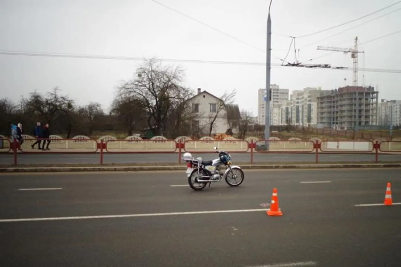 "Открыл" мотосезон. В Гродно произошло первое в 2019 году ДТП на мопеде