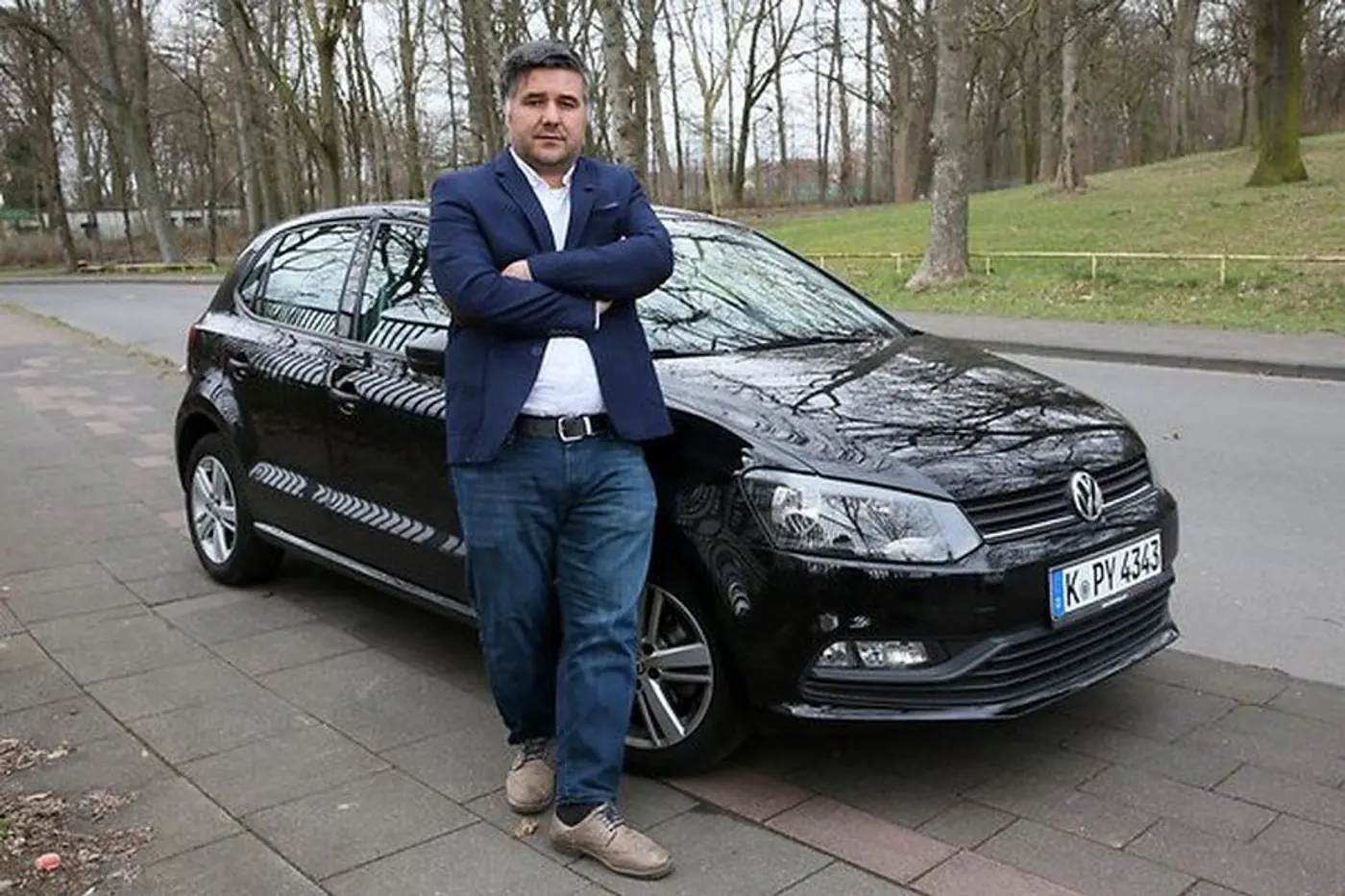 В Германии владелец такси обнаружил "двойника" своего Volkswagen Polo