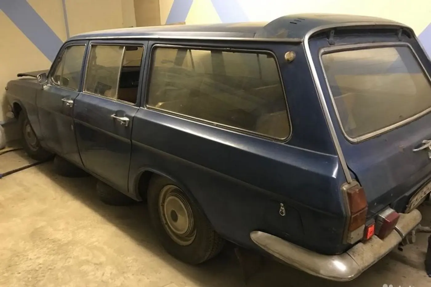 На продажу выставлен уникальный универсал "Волга" с дизелем Peugeot