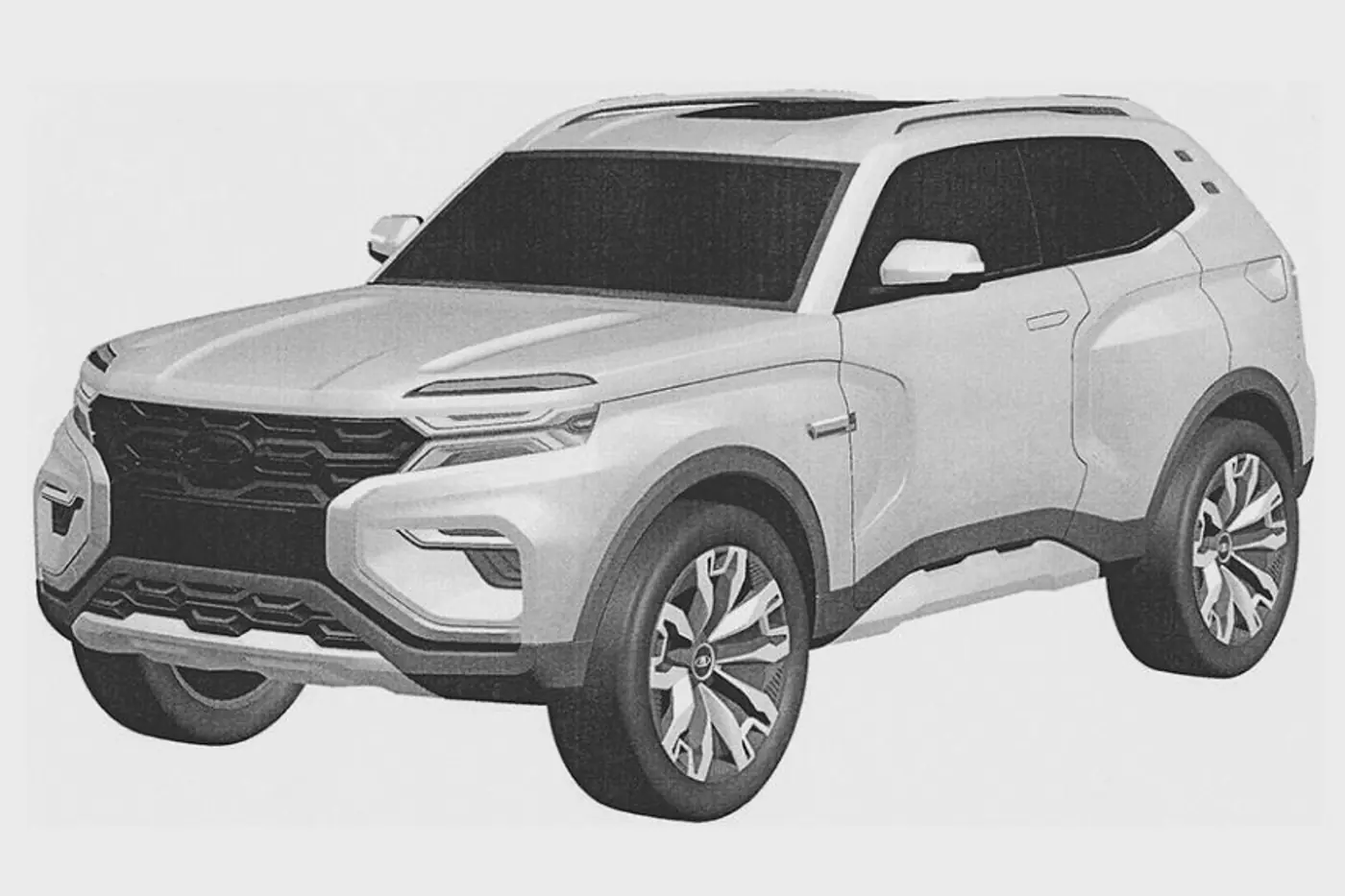 АвтоВАЗ рассекретил внешность новой Lada 4x4