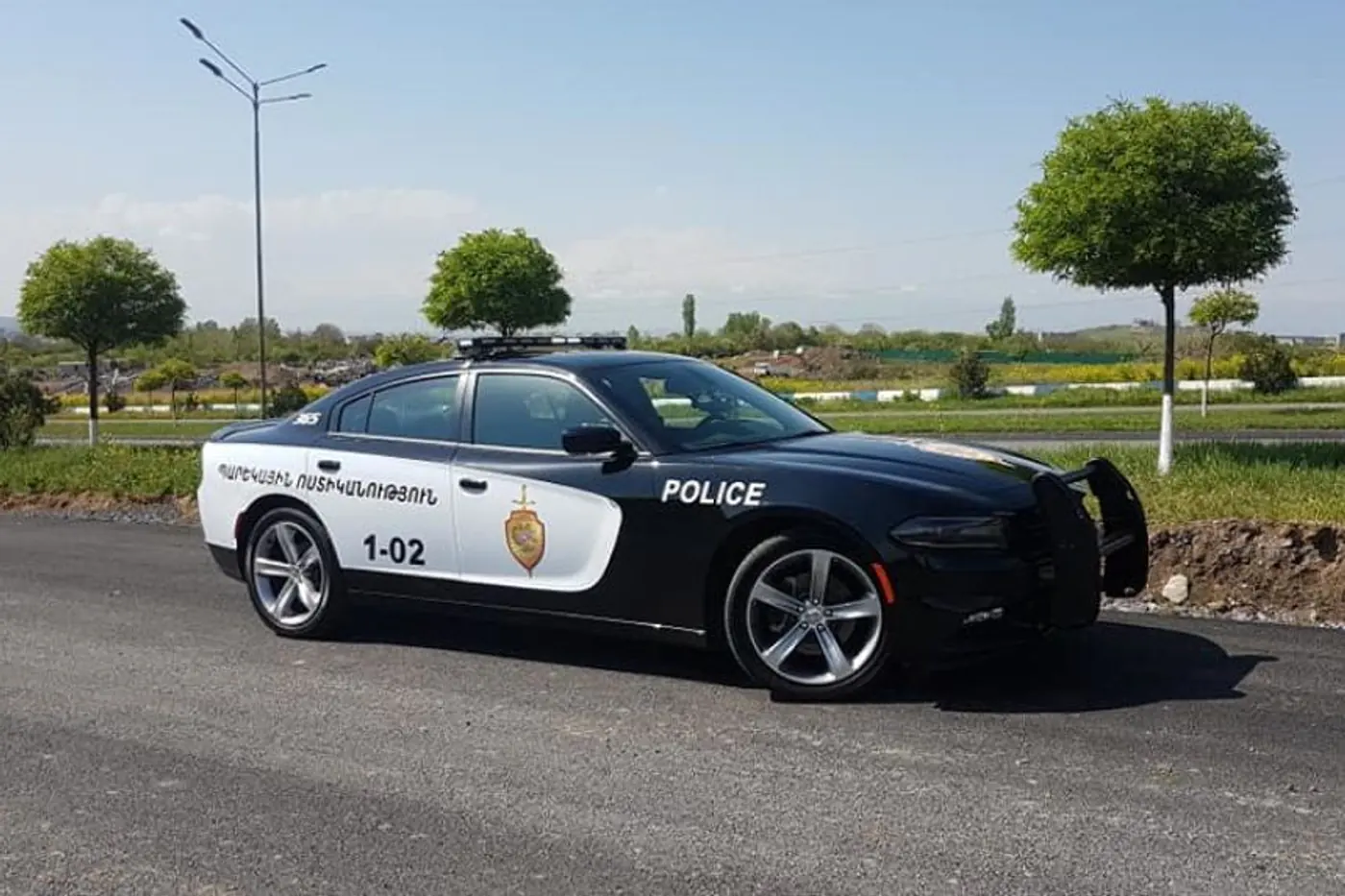 У полиции Армении появился патрульный Dodge Charger
