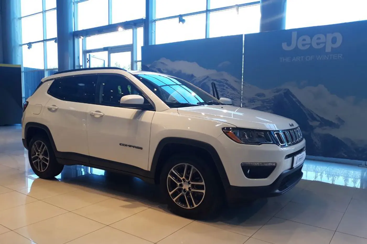В Минске представили обновленный Jeep Compass