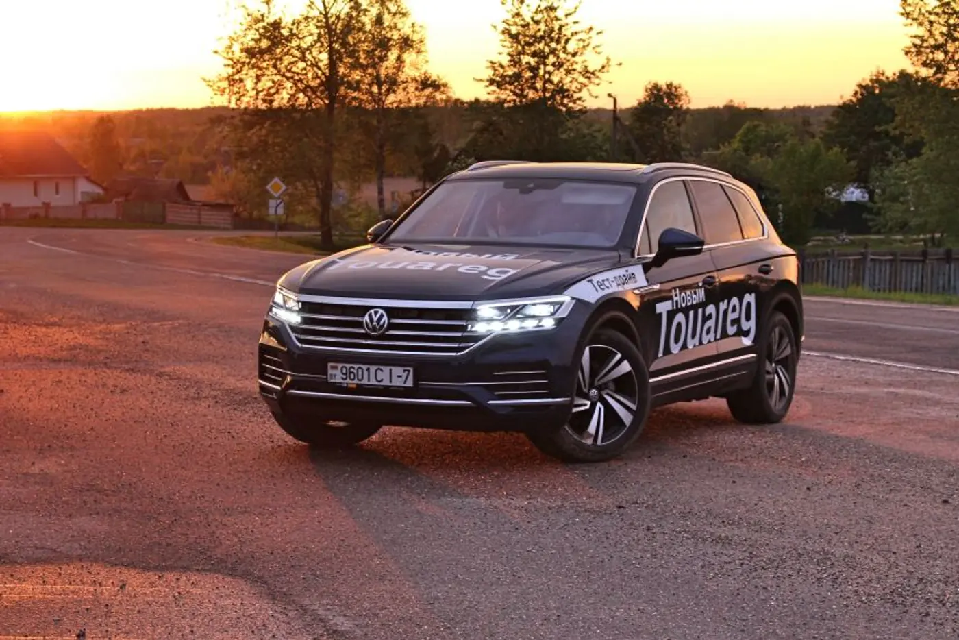 Тест-драйв Volkswagen Touareg: тепловизор в "приборке", массаж в креслах и звездное небо над головой