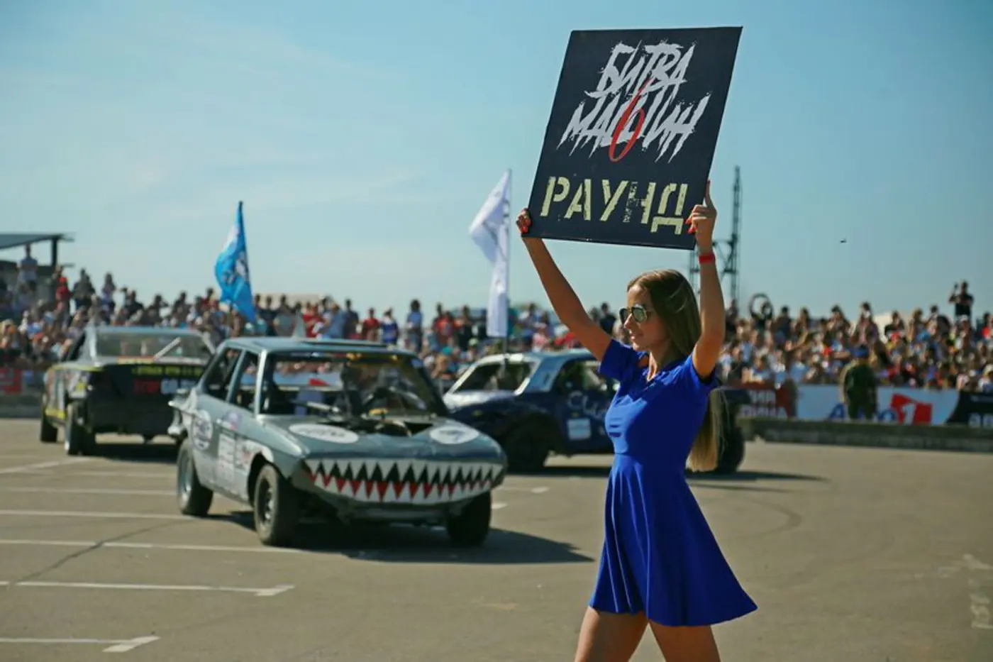 Били и Lexus, и BMW! На "Линии Сталина" состоялась "Битва Машин 6"