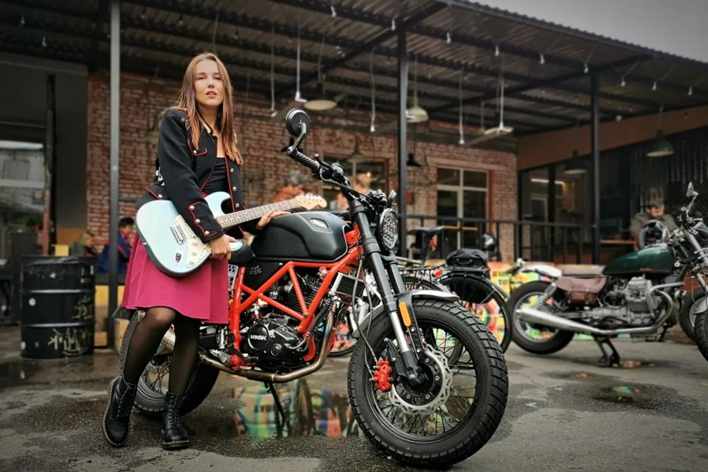 Как мы участвовали в Gentleman's Ride на экспериментальном M1NSK SCR 250