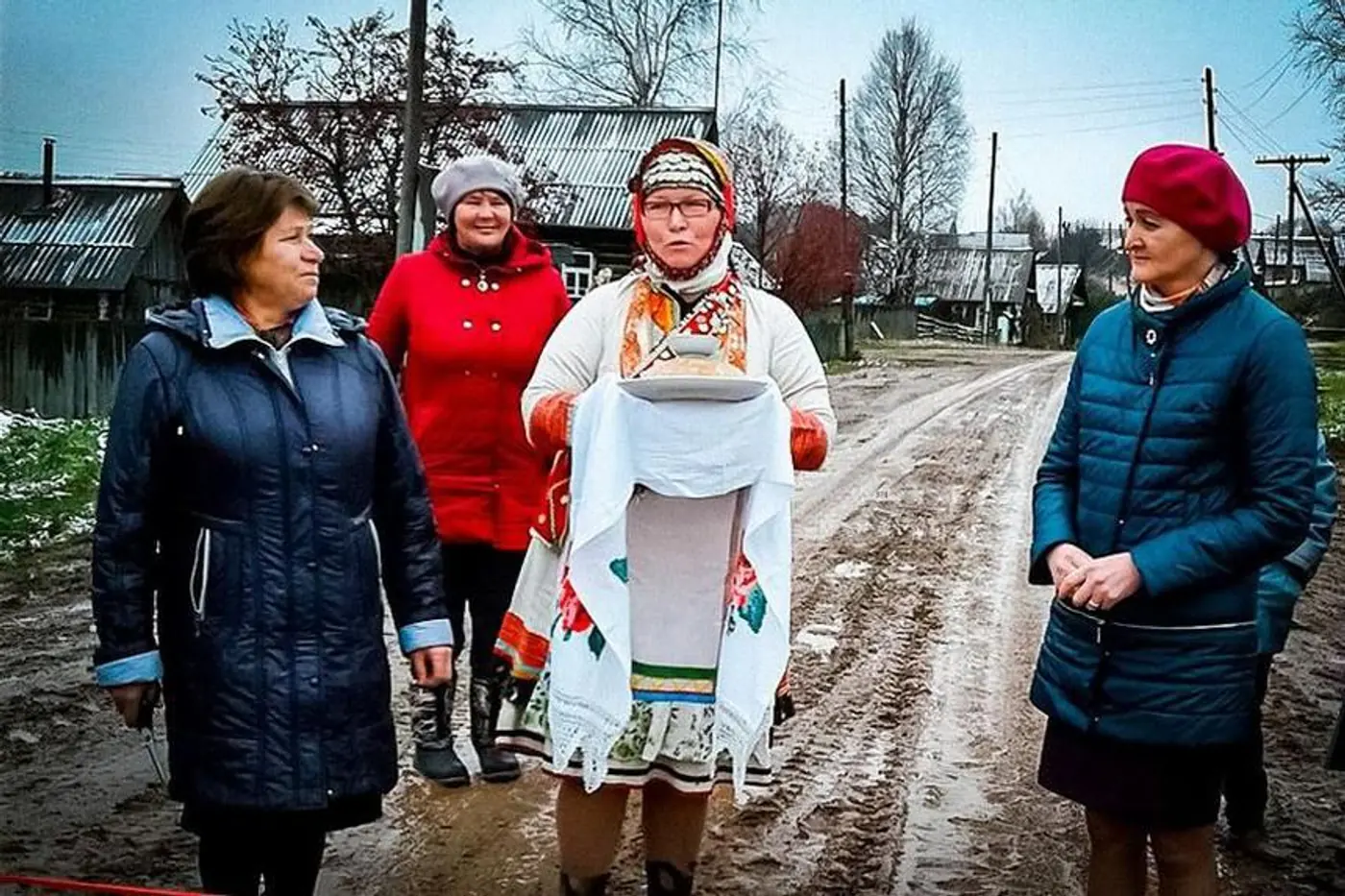 Фотофакт. Посмотрите на "дорогу", которую торжественно открыли в России