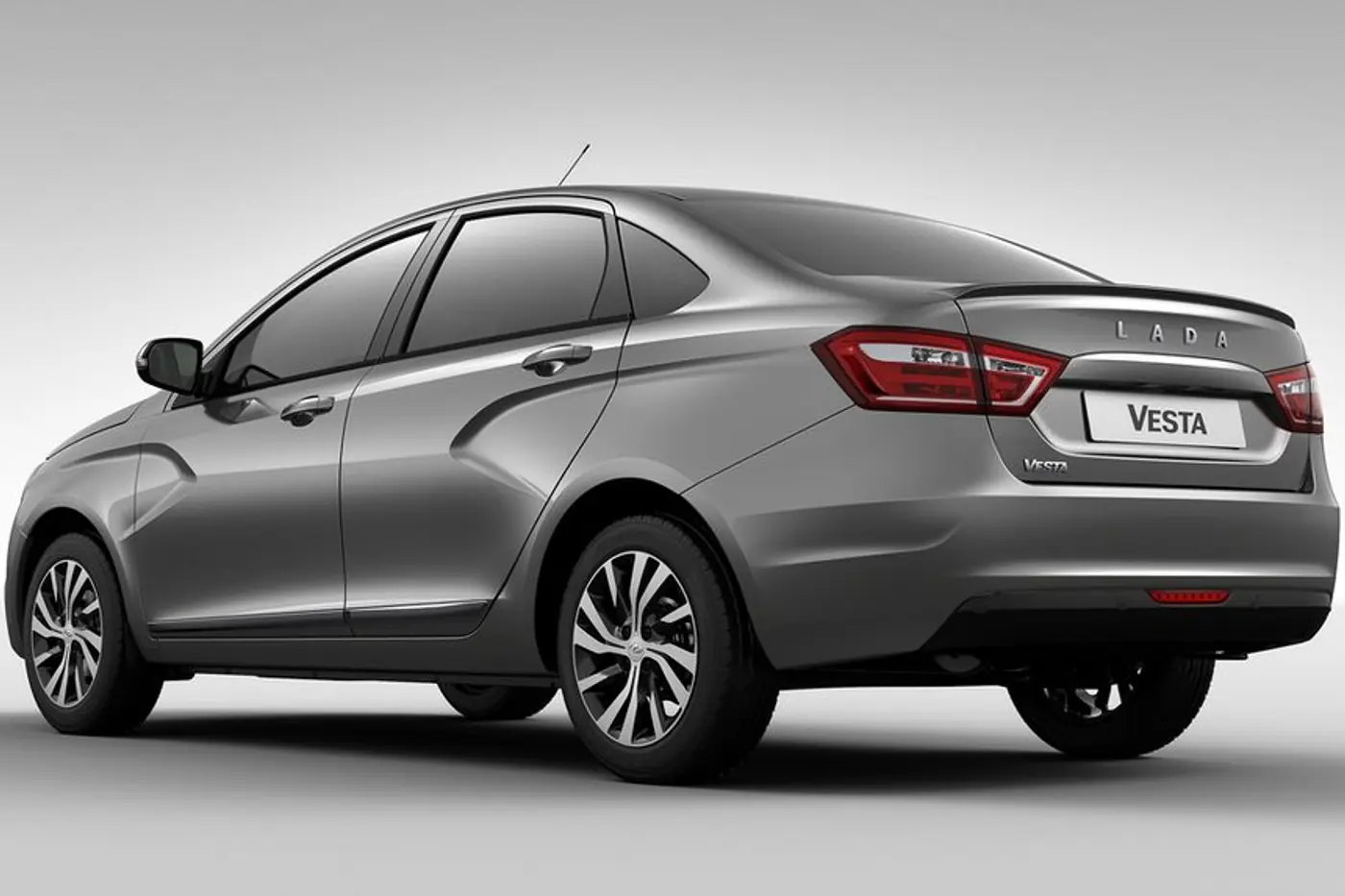 Седаны Lada Vesta Exclusive: необходимо отрегулировать зазор между крышкой багажника и бампером