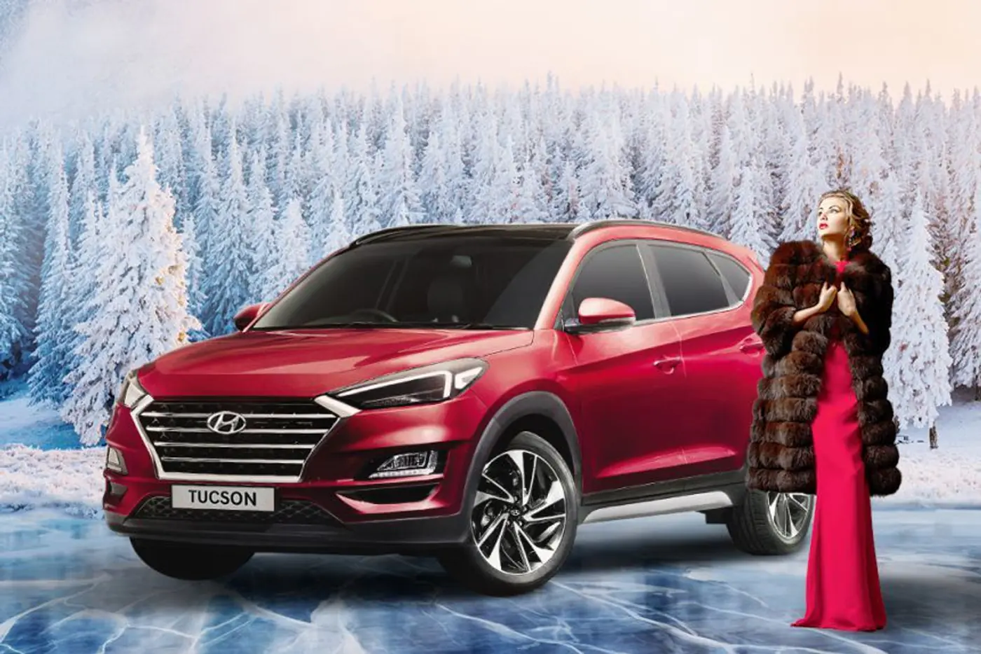 Зимние скидки на автомобили Hyundai до 8000 рублей. Жене на шубу точно  хватит!
