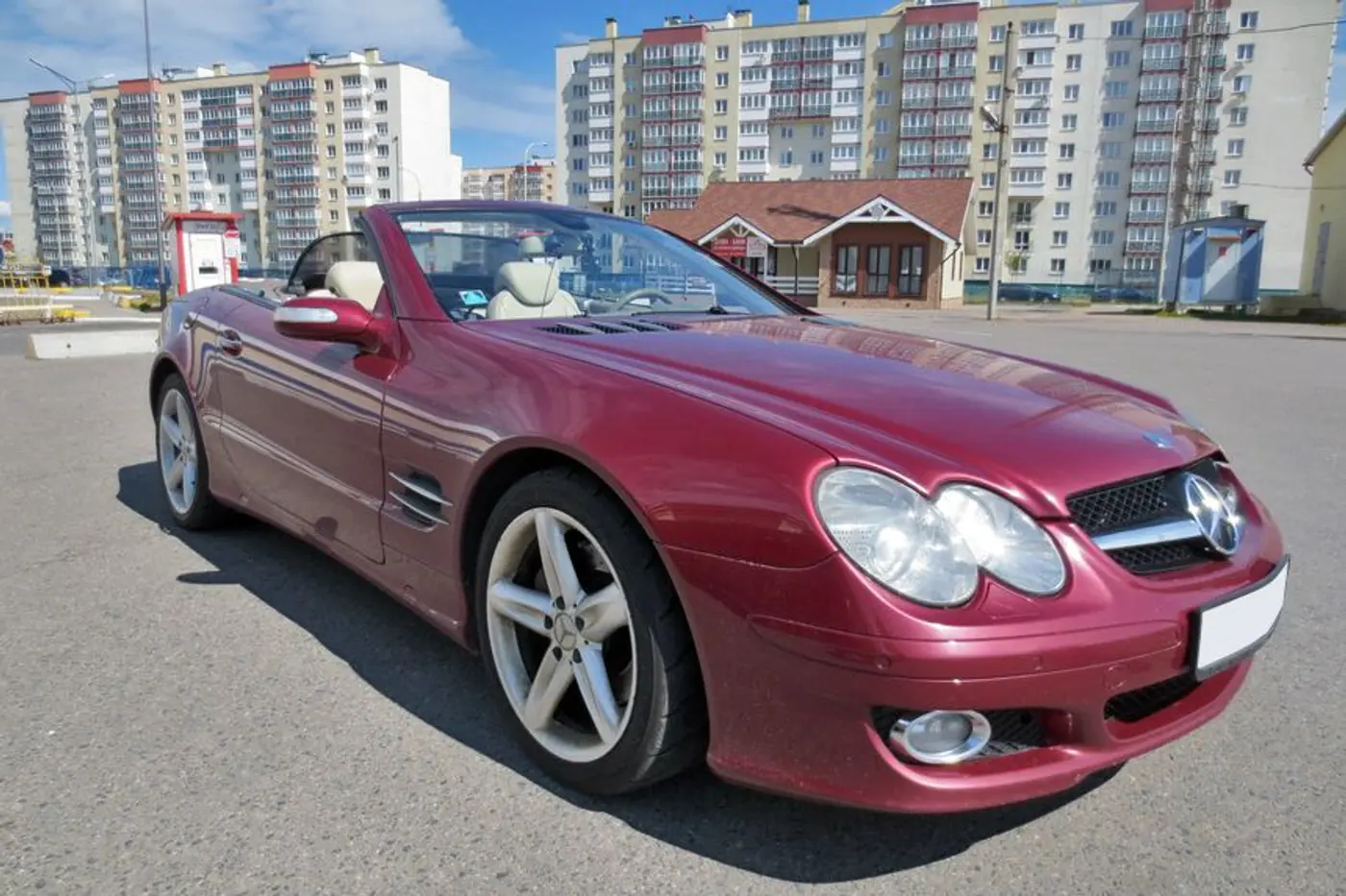 "На переделку ушло 20 тысяч долларов". Мнение владельца Mercedes-Benz SL350
