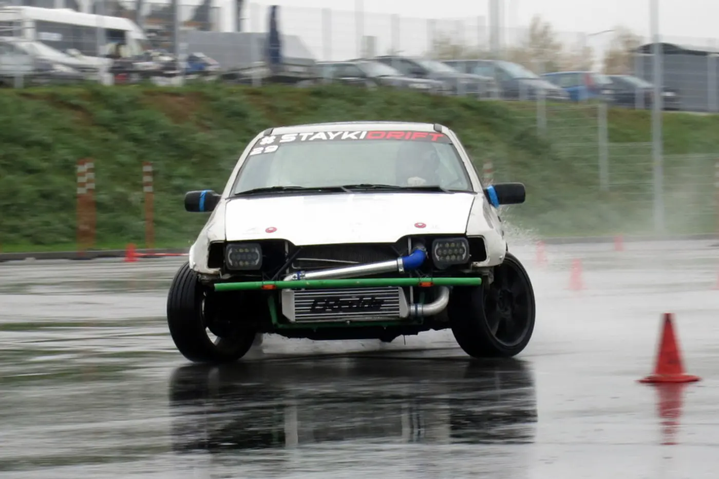 "Такси" в заносе и немного классики. Фотоотчет о Drift Party в Стайках