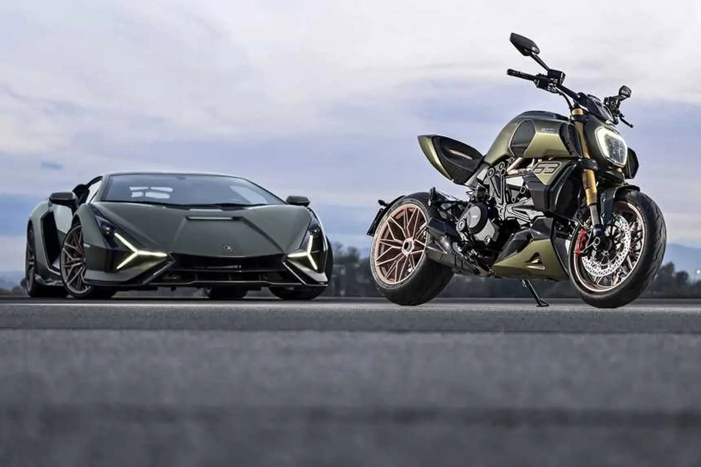 "Двухколесный Lamborghini": спортбайк Ducati получил "суперкаровскую" версию