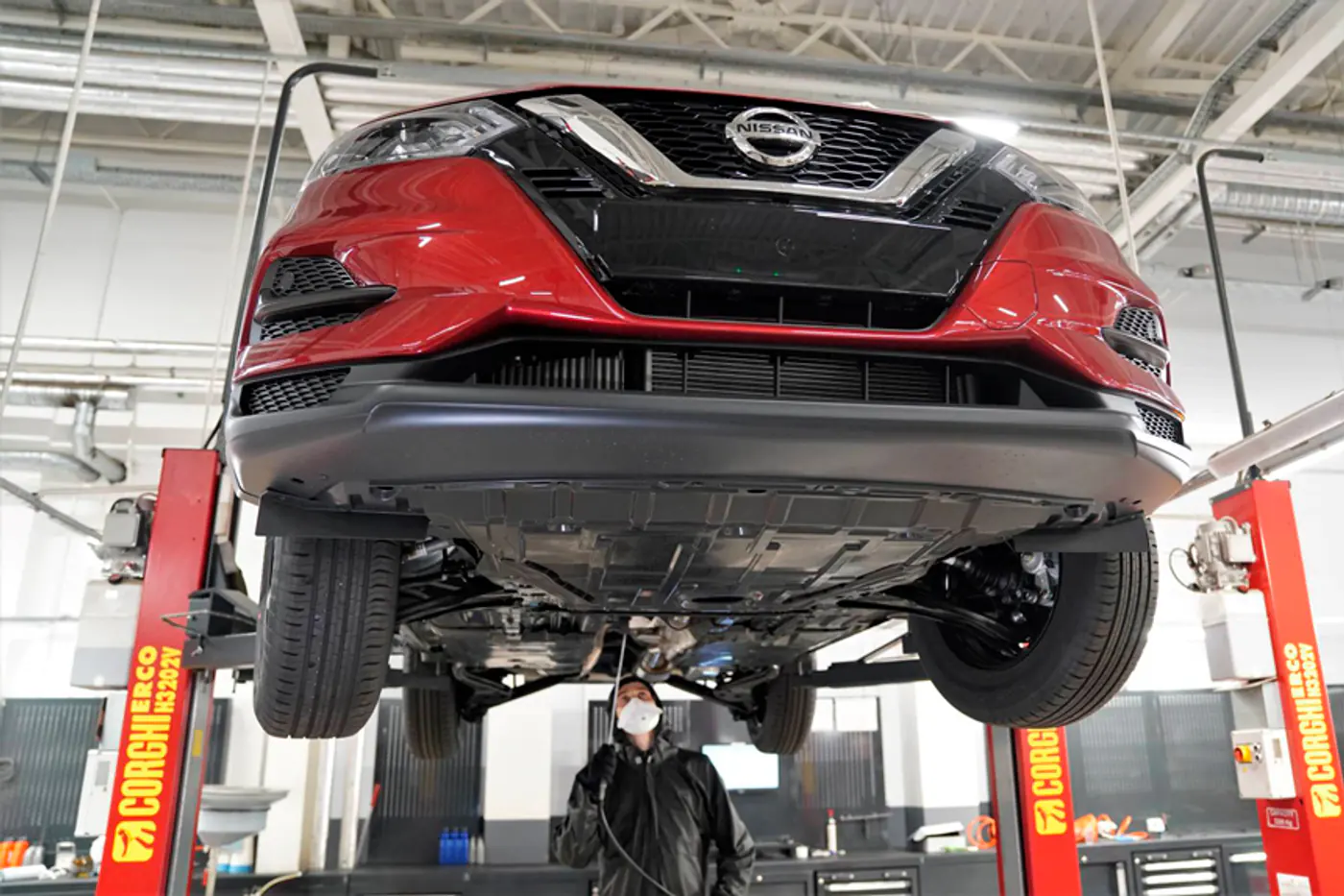 Новая сеть Nissan на Каменногорской, 11, представила клиентам уникальную технологию защиты автомобиля