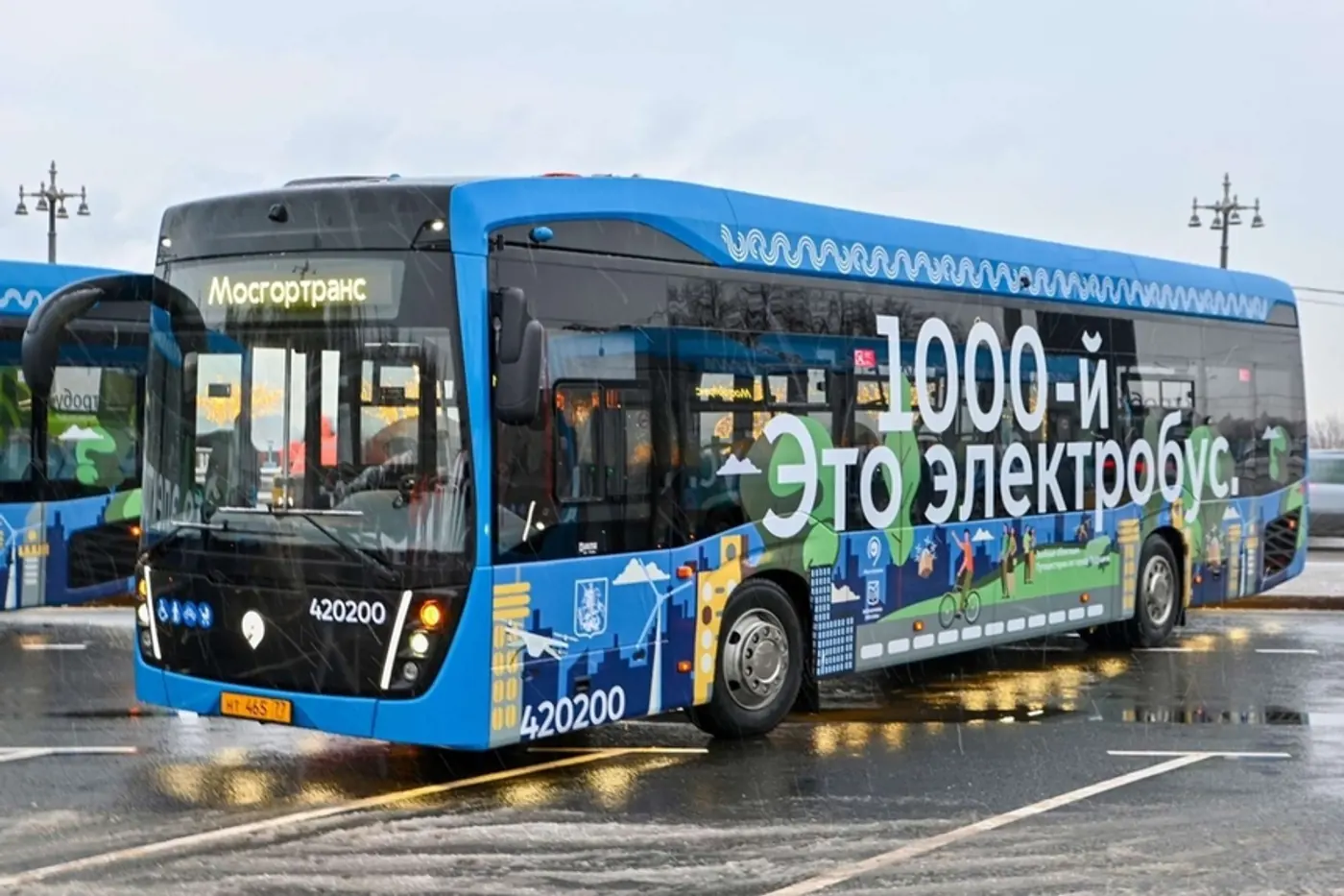 1000-й электробус вышел на работу в Москве. Чьего он производства?