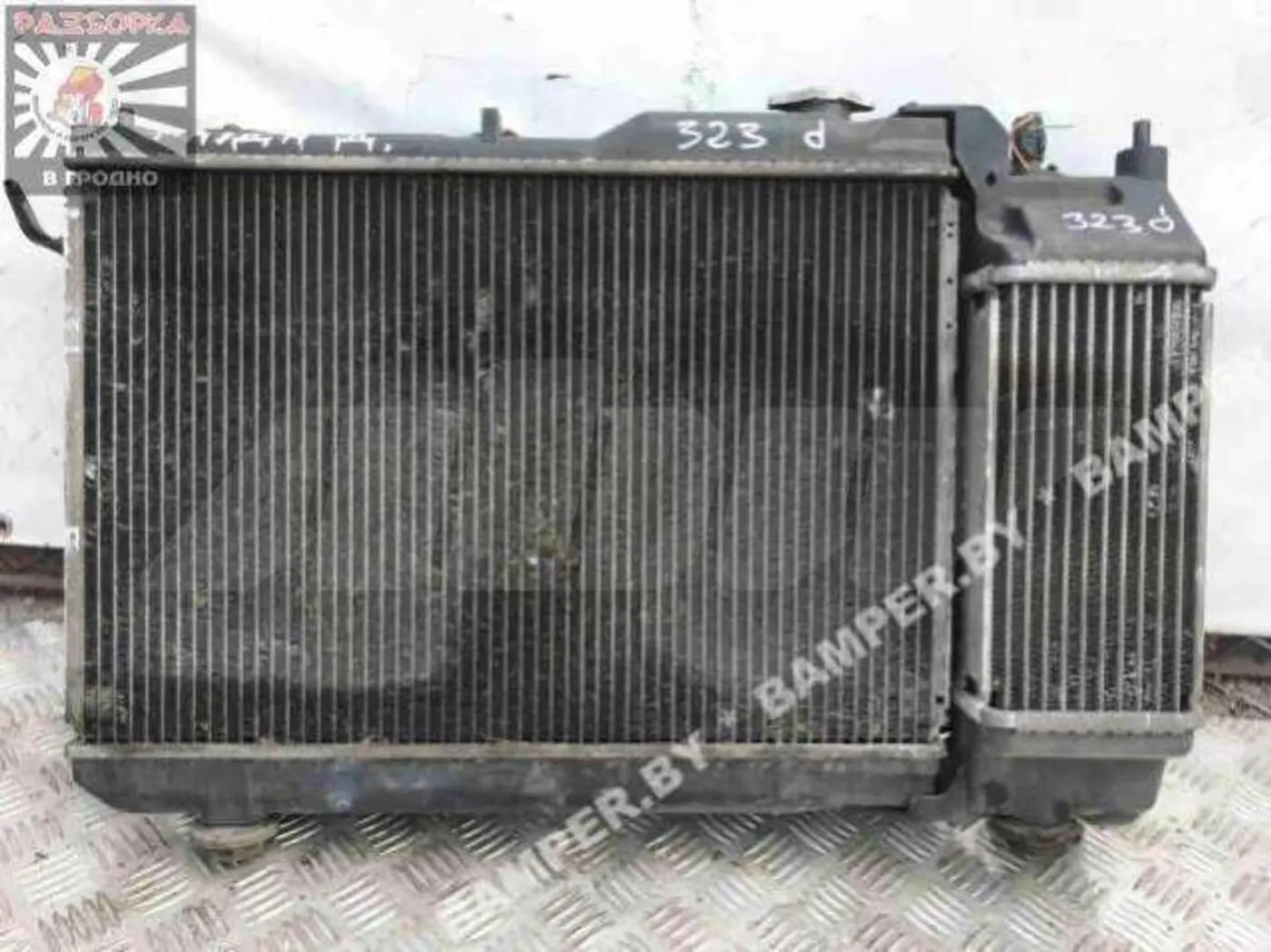 Интеркулер к Mazda 323 2001