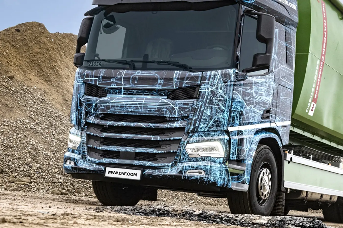 DAF выводит на испытания совершенно новое поколение региональных грузовиков. Замена линейке CF?
