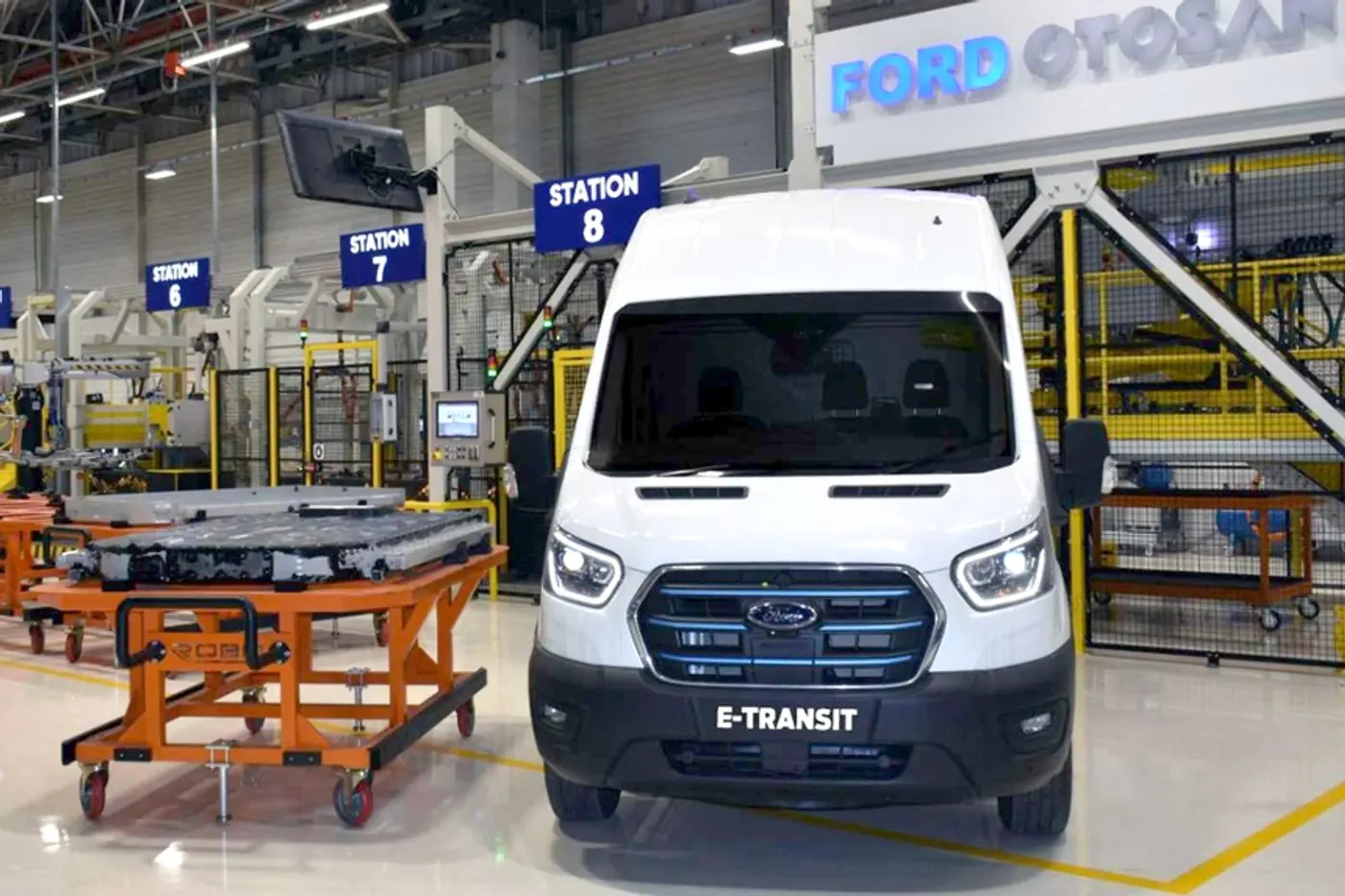 Производство электрического Ford E-Transit стартовало в Турции