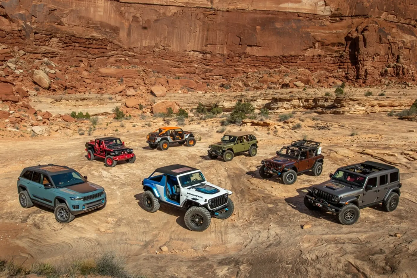 Jeep на Пасху: посмотрите на уникальные внедорожники для фестиваля в Юте
