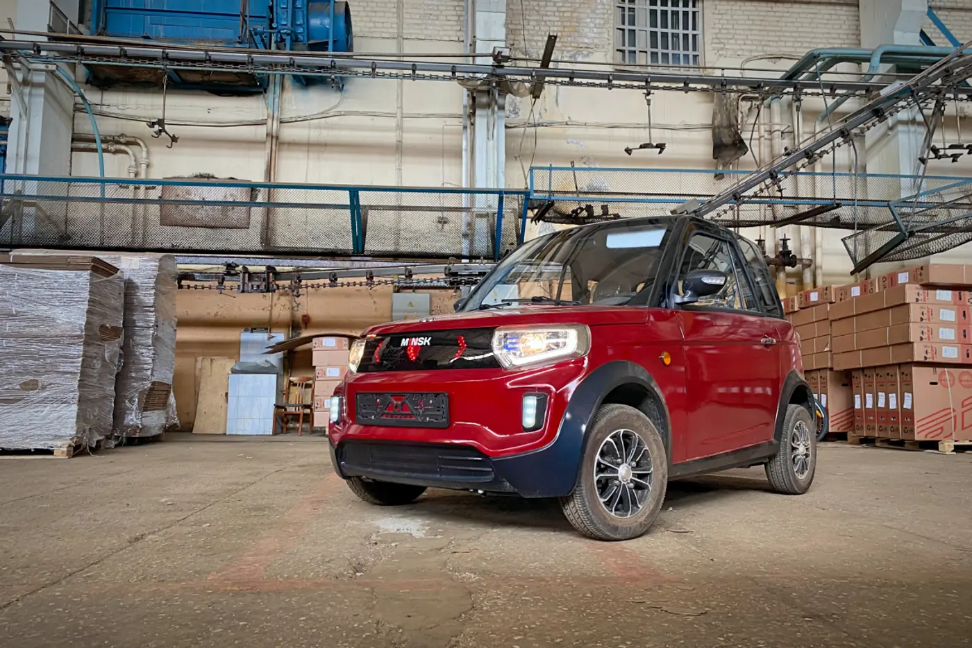 2 рубля на 100 километров. Первый тест-драйв электрического квадрицикла M1NSK