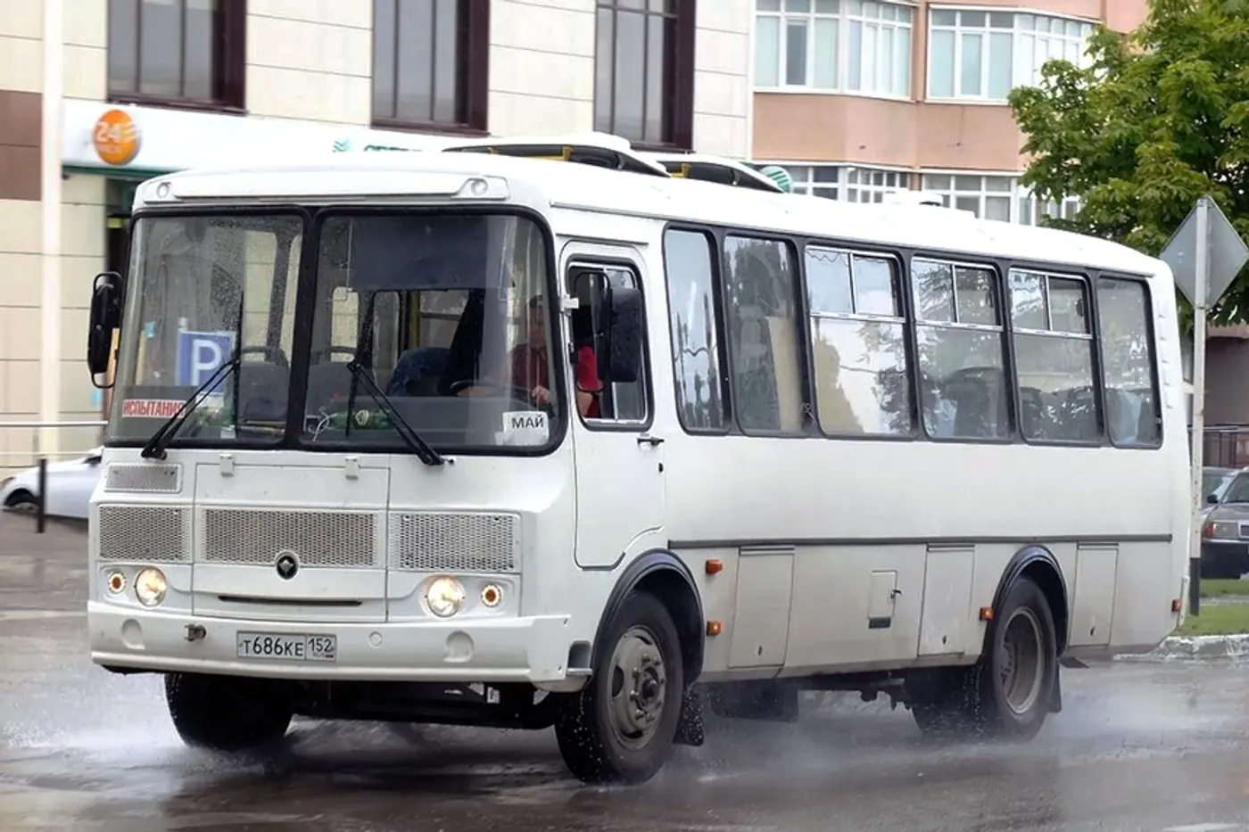 Антисанкционные автобусы ПАЗ вышли на испытания. У них советские фары и моторы Евро-3