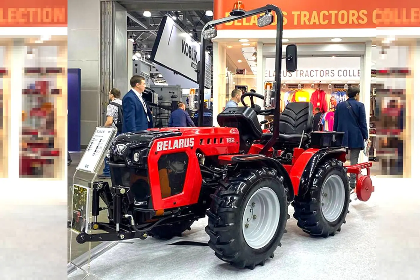 Новый мини-трактор BELARUS-182 дебютировал на выставке "Агросалон-2022" в Москве