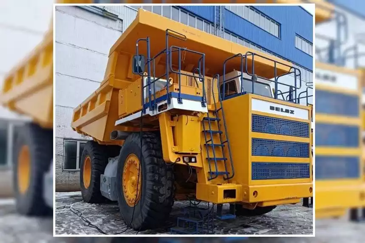 Самосвал БЕЛАЗ с газотурбинным мотором вышел на испытания