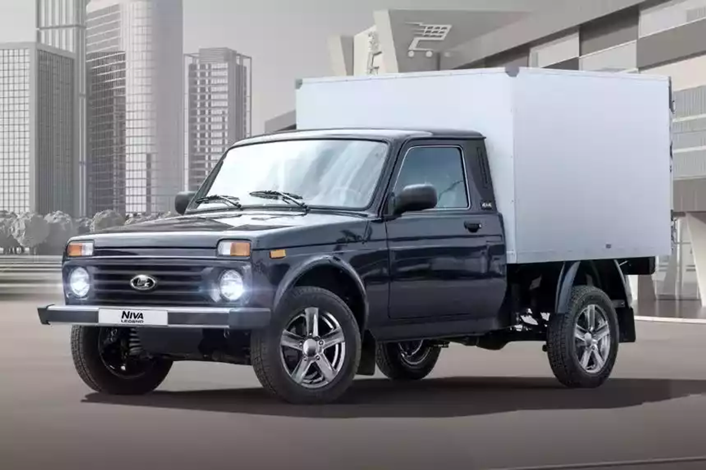 Усиленные пикапы на базе Niva Legend начала выпускать компания "ВИС-Авто"