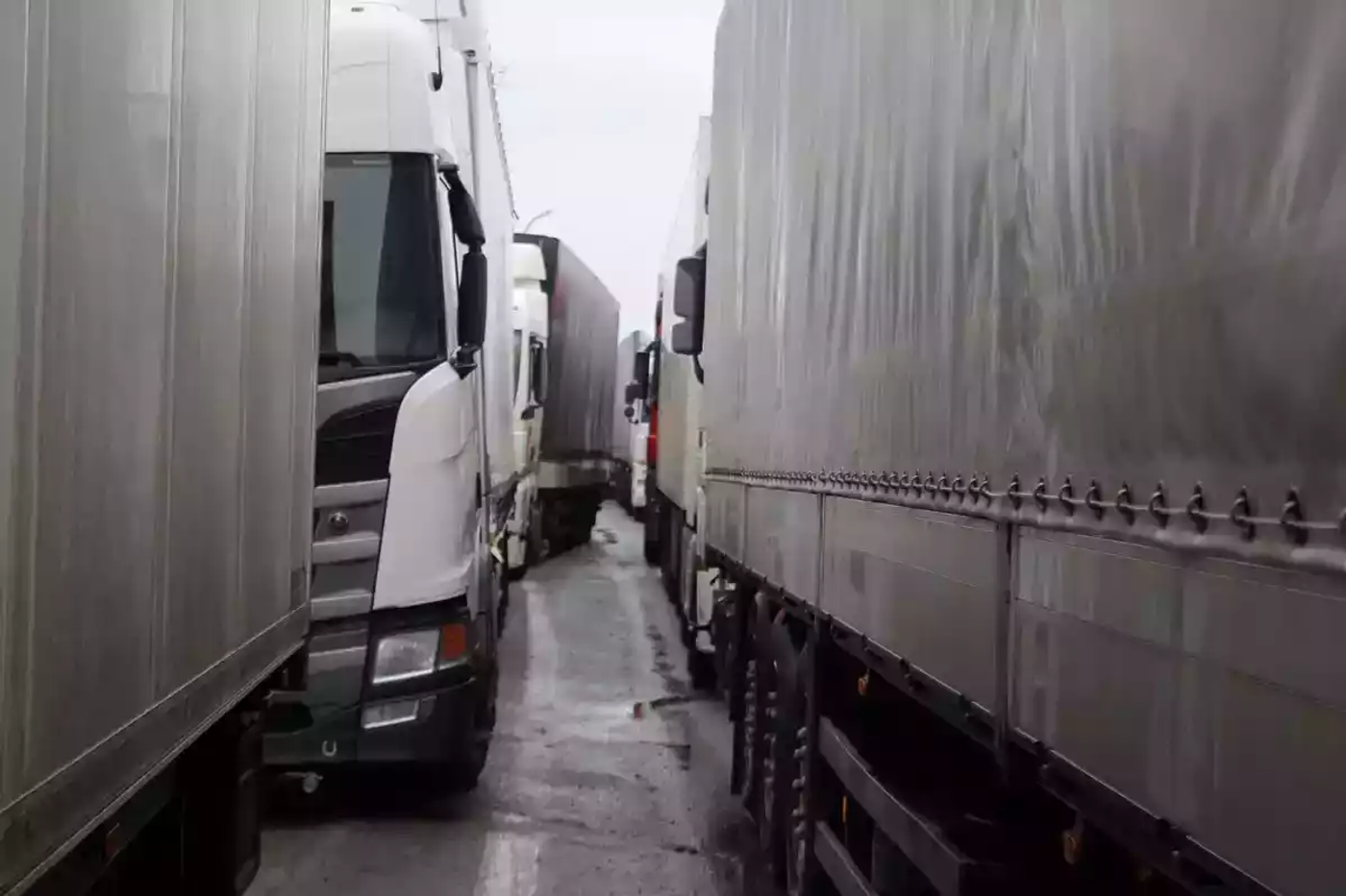 "С этим надо что-то делать". Дальнобойщик – об очередях на белорусско-российской границе