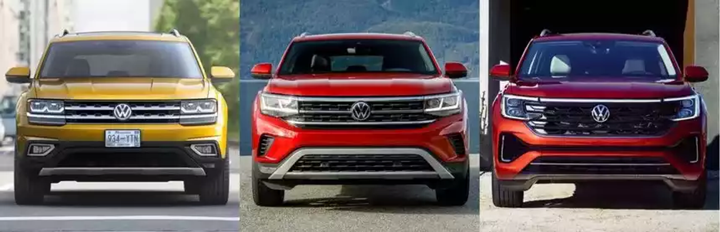 Volkswagen Atlas получил новое лицо, но потерял мотор V6
