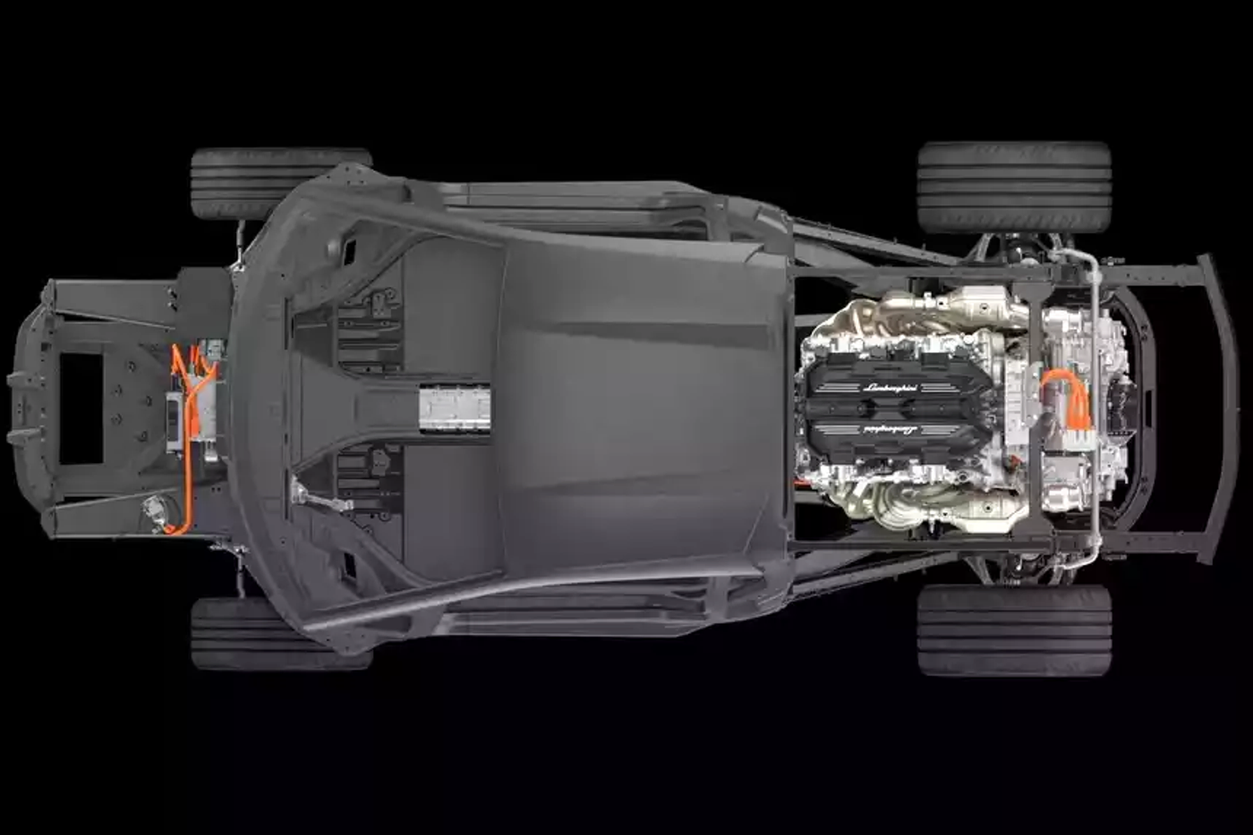 Lamborghini представила карбоновое шасси своего будущего суперкара