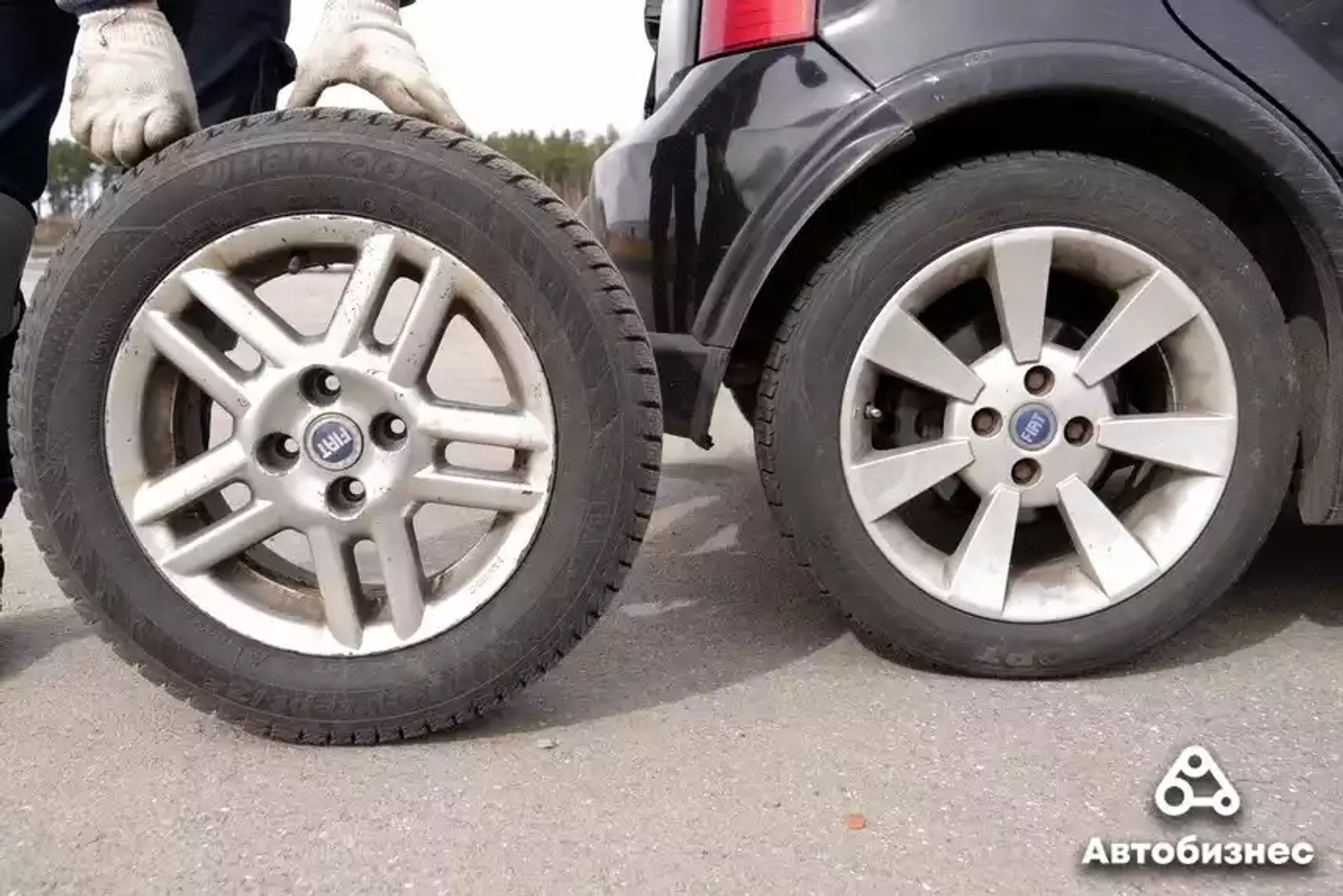 Шинный баттл: 