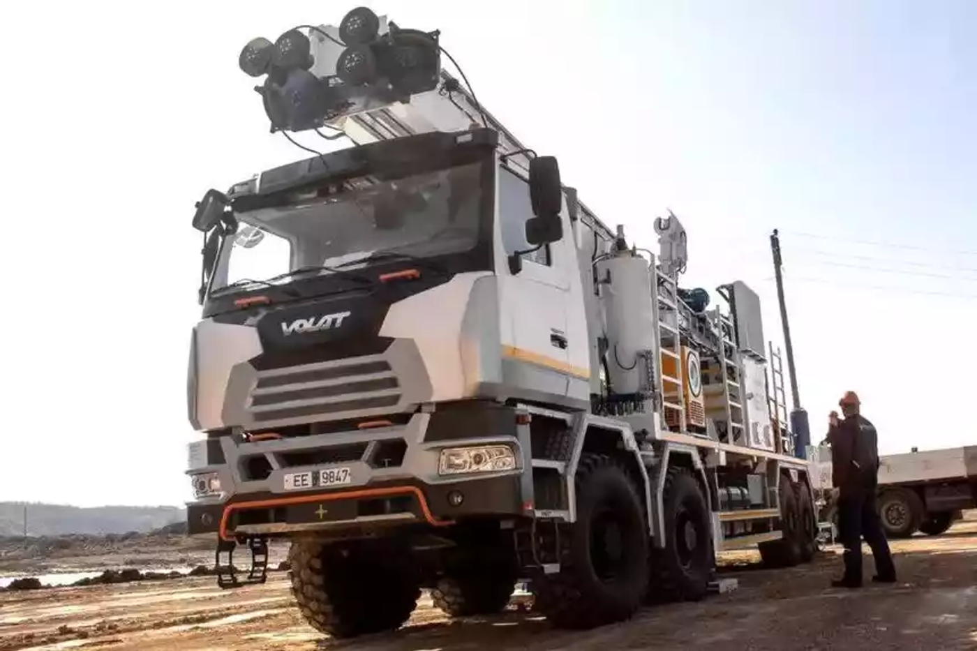 На шасси VOLAT белорусы создали новую МБУ