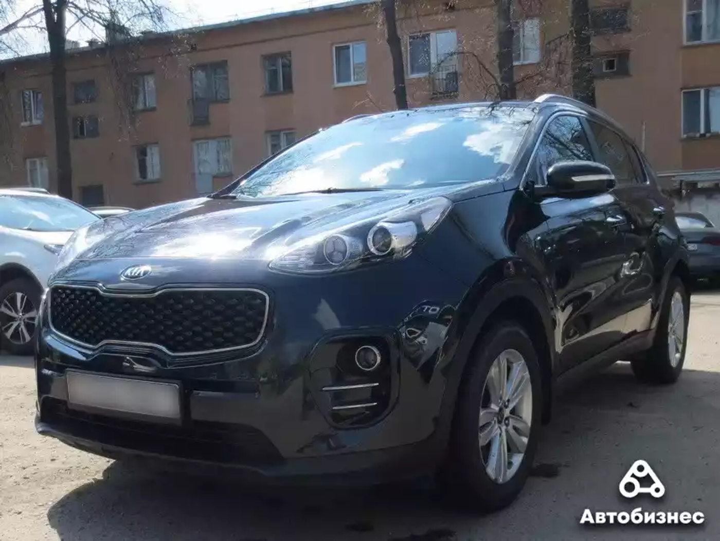 Kia Sportage 2016 вид спереди