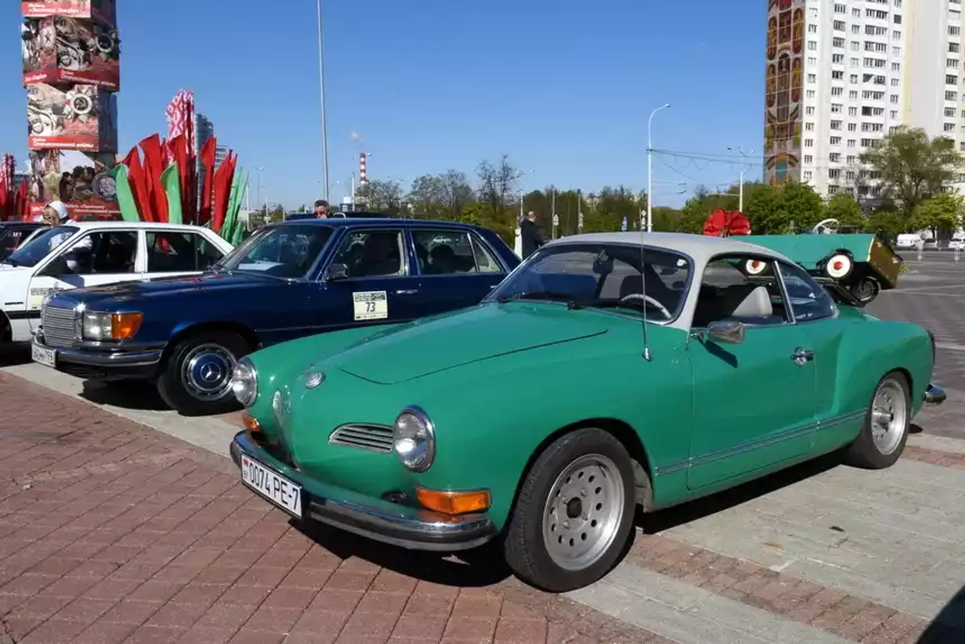 Старые, редкие, просто красивые – классические автомобили на фестивале «Ретро-Минск»