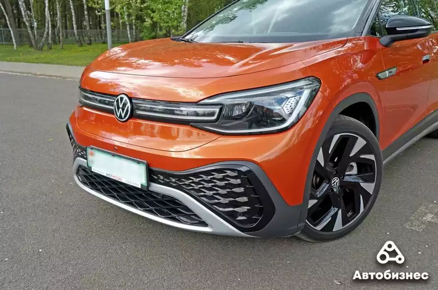 Volkswagen ID.6 Crozz передняя часть