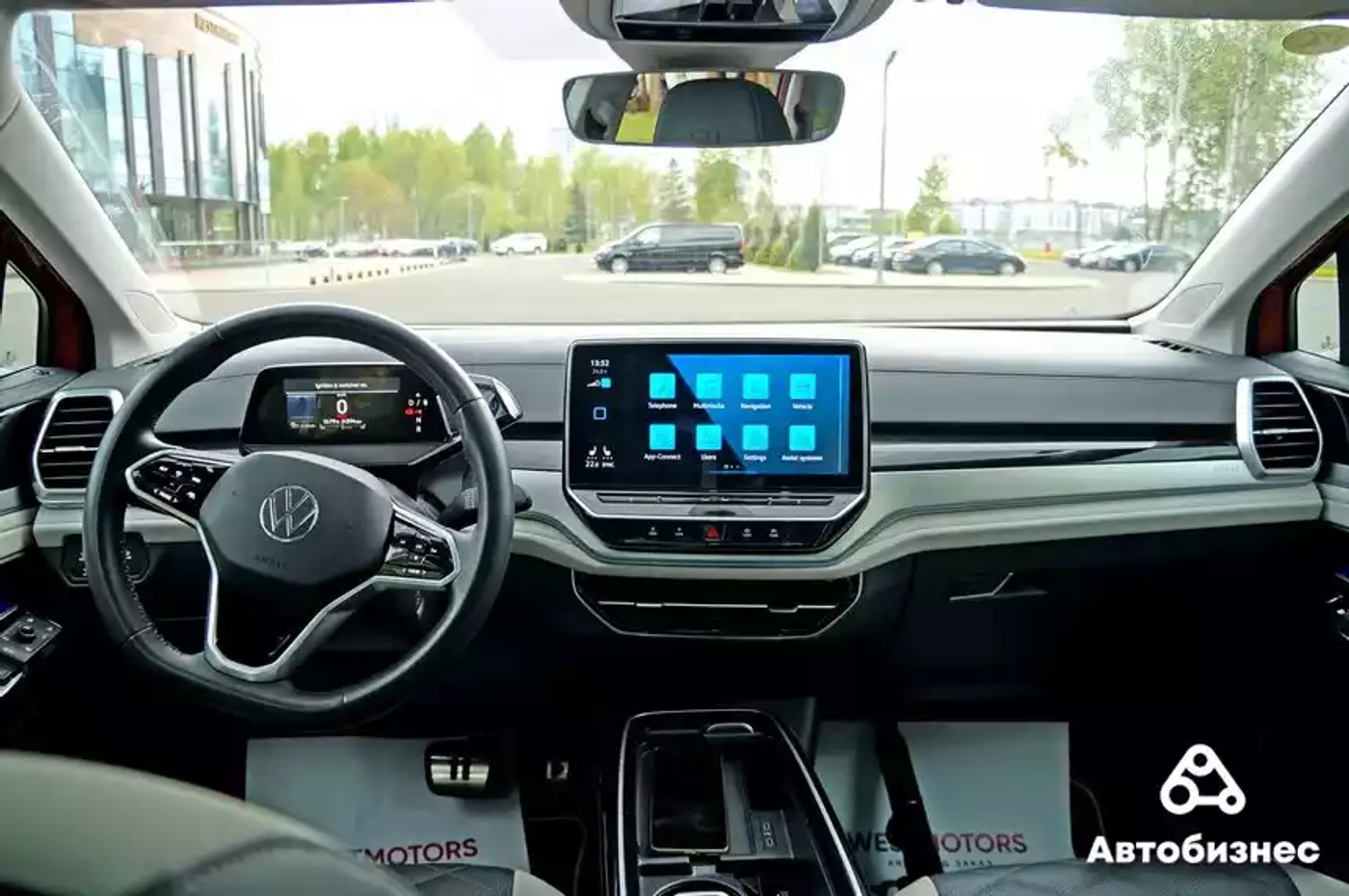 Передняя панель Volkswagen ID.6 Crozz