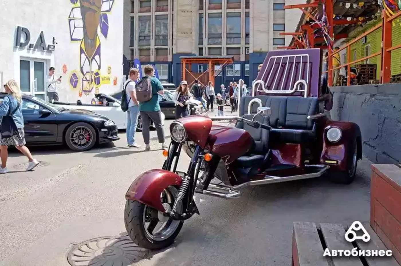 Жара в «Песочнице». Что показывали на выставке «Автожара 3.0»
