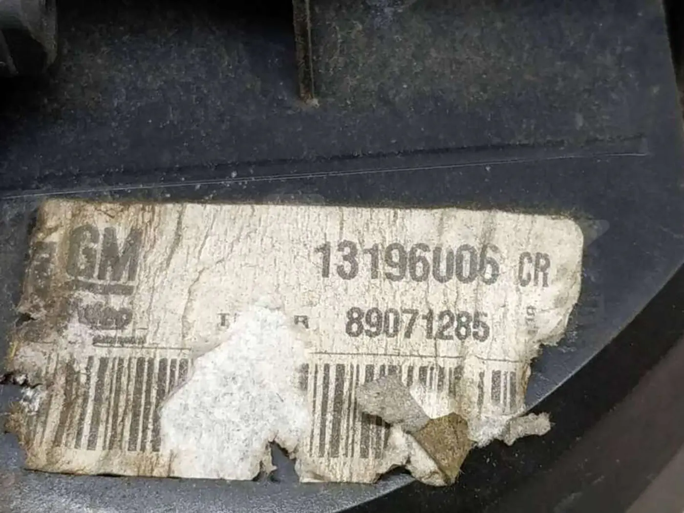 Фонарь противотуманный правый к Opel Meriva 2008