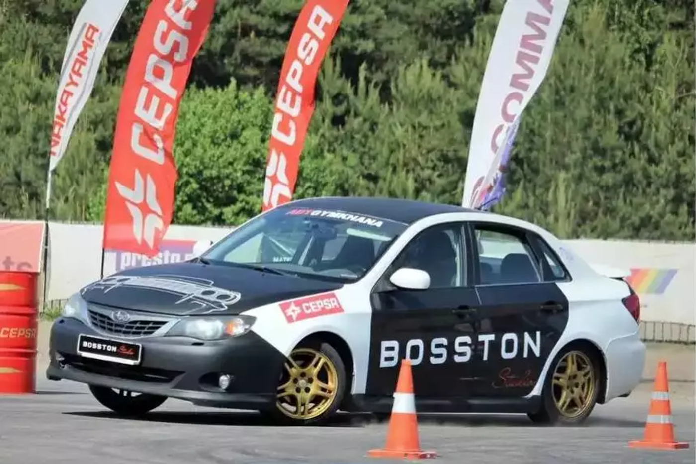 26 августа – заезды Gymkhanabattle в Могилеве