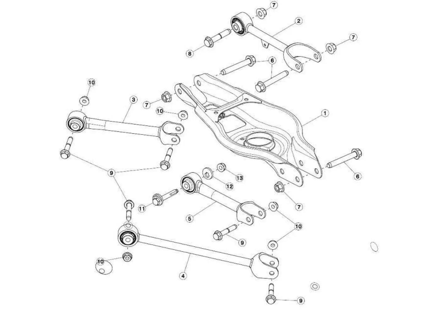 Рычаг передний к Tesla Model 3 2020