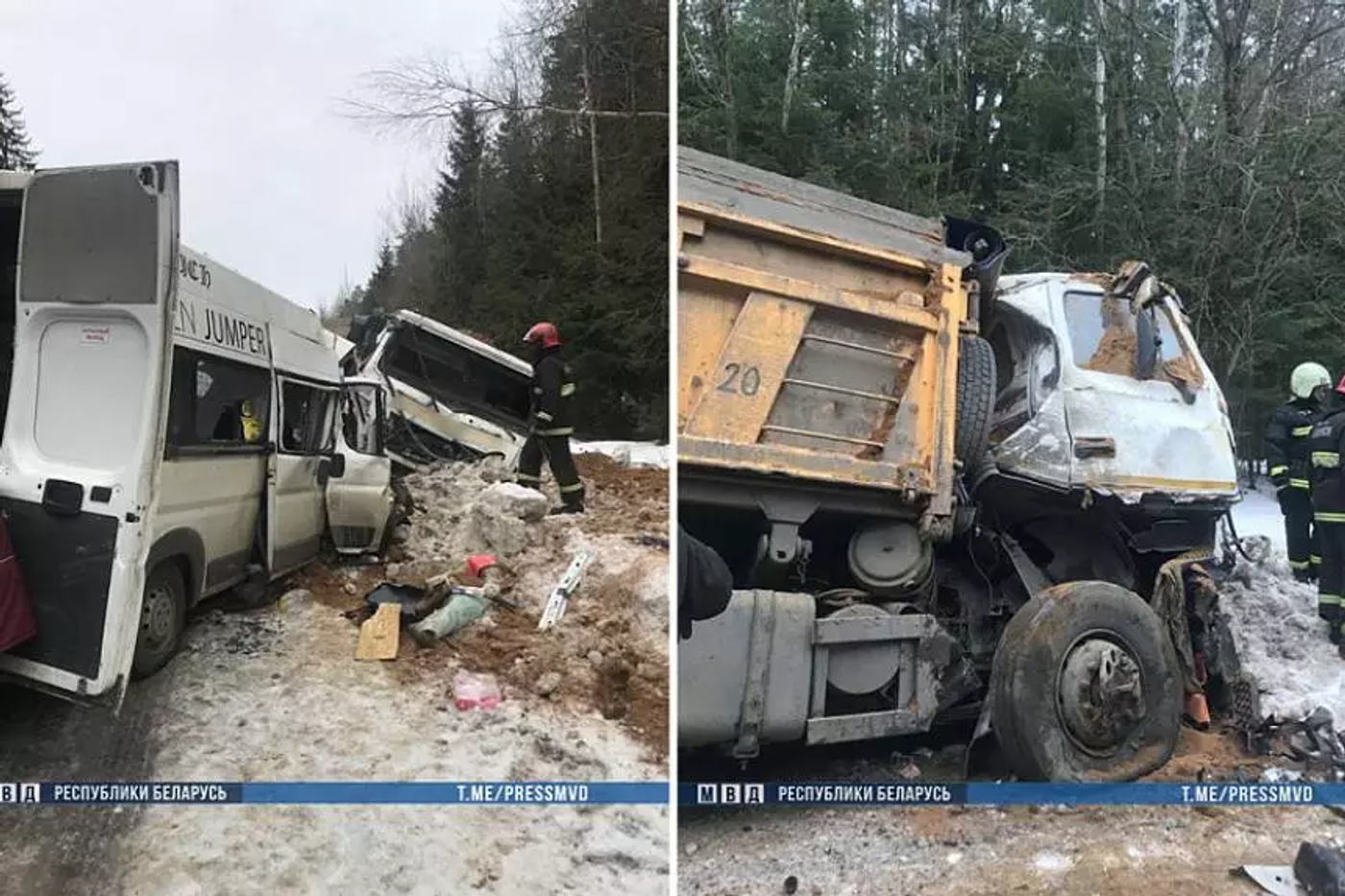 Водителя МАЗа приговорили к семи годам колонии за аварию с маршруткой под Смолевичами