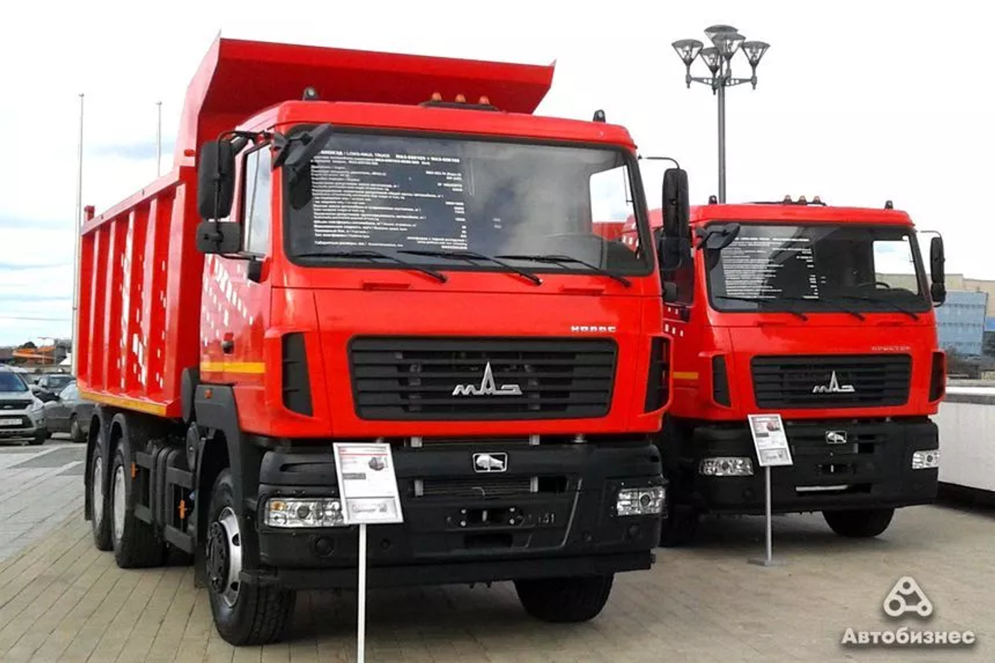 Рекордный август для грузовиков МАЗ в России