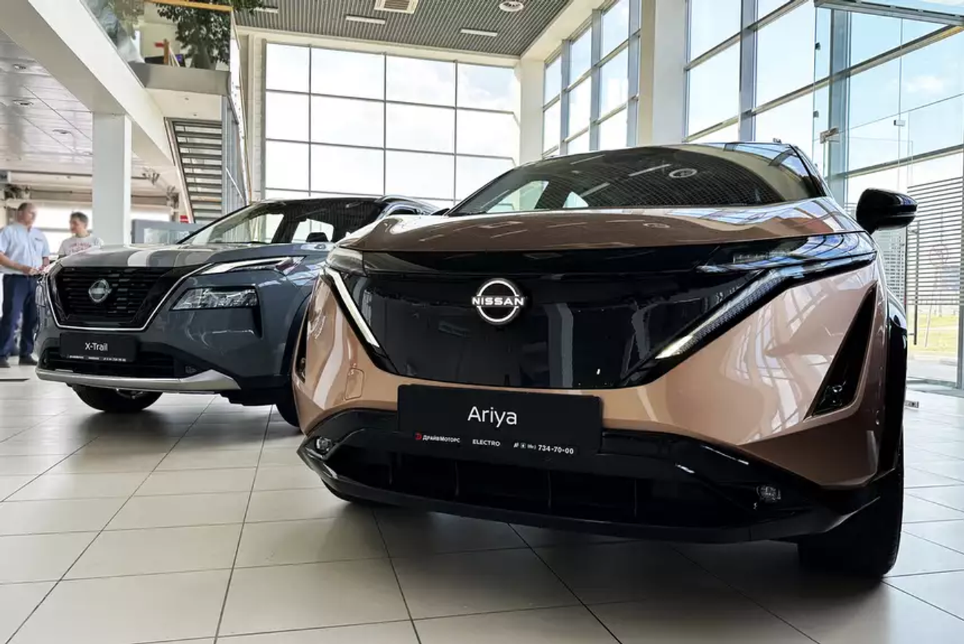 Электрокроссовер Nissan Ariya добрался до Беларуси в топовом исполнении