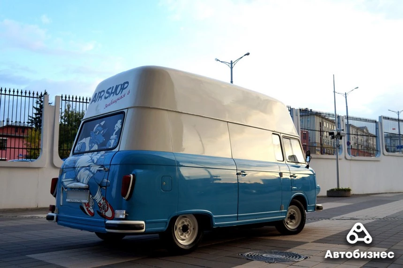 Новая жизнь Barkas B1000: из «дров» в фуд-трак