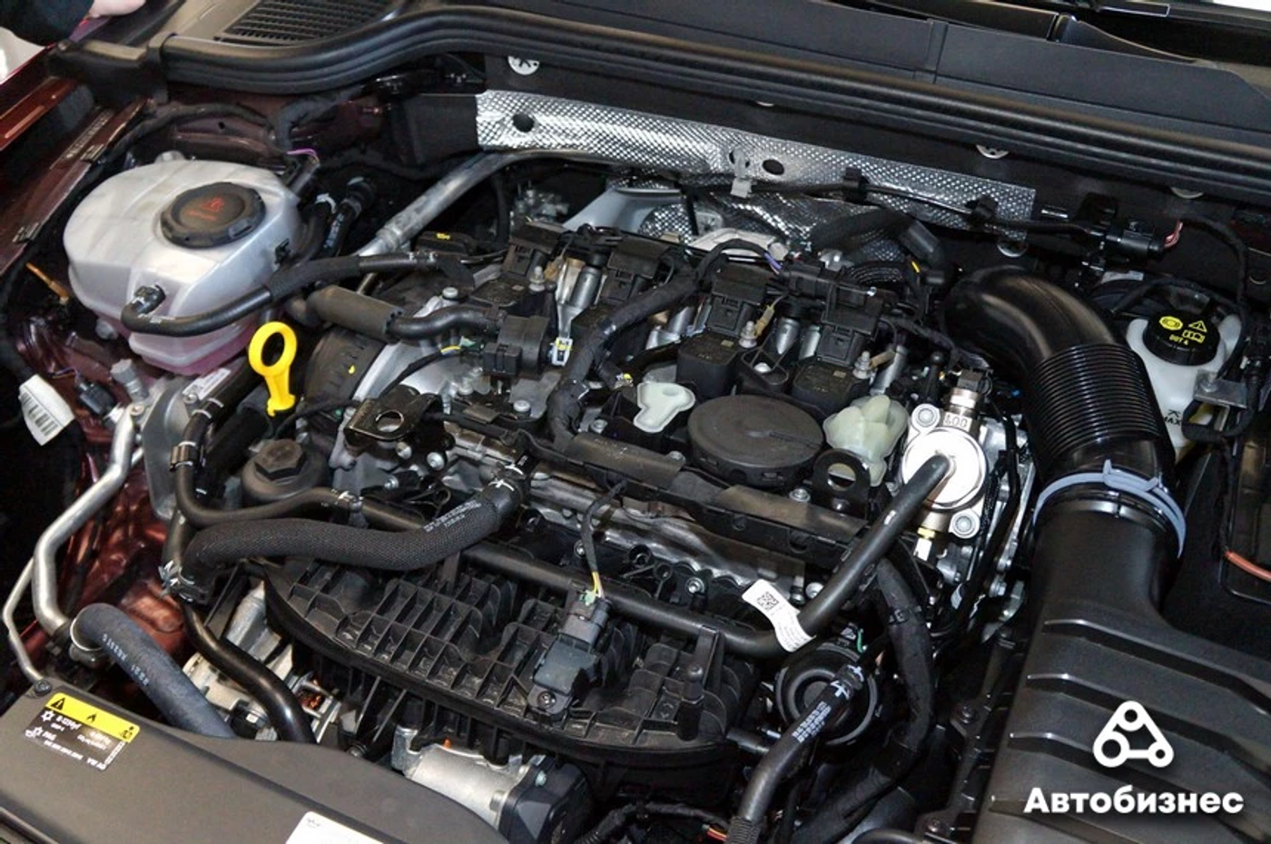 VW Golf VIII GTI на подъемнике: «китайцы» нервно курят