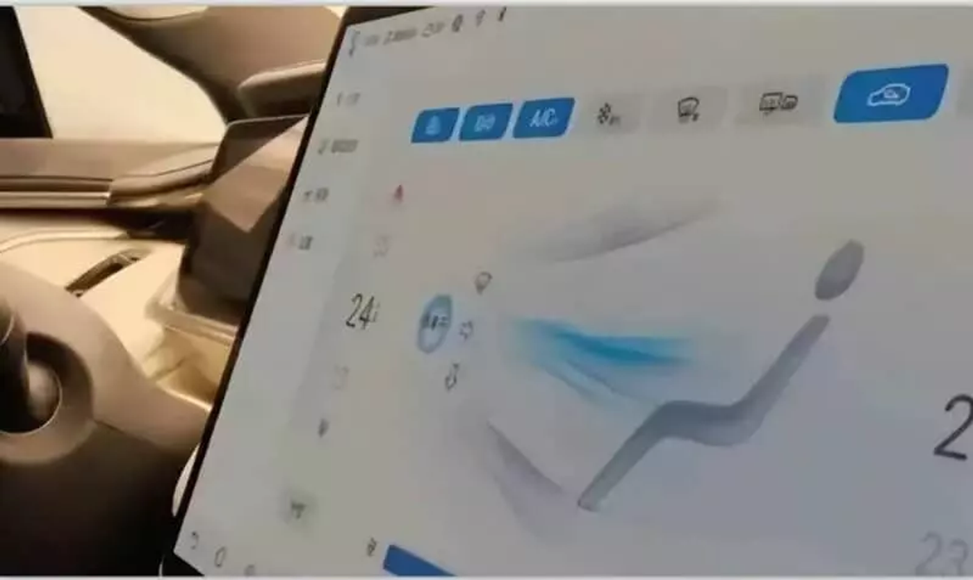 BYD показал тизерные изображения интерьера внедорожника Song L